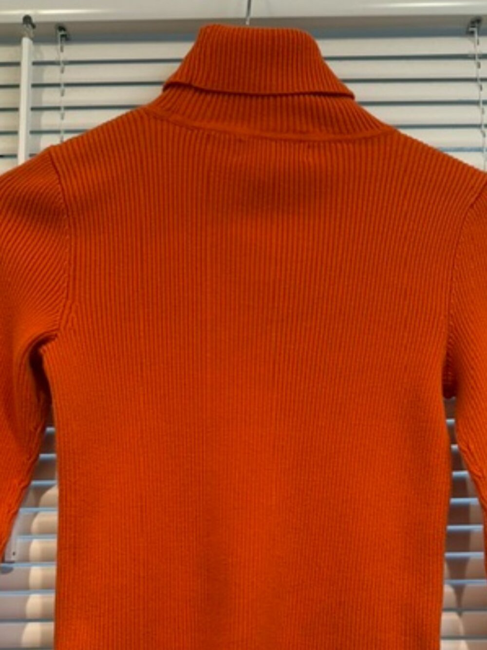 Ralph Lauren Orange Cotton Turtleneck Sweater PM - Picture 13 of 13